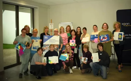 Wspólne zdjęcie uczestników warsztatów 